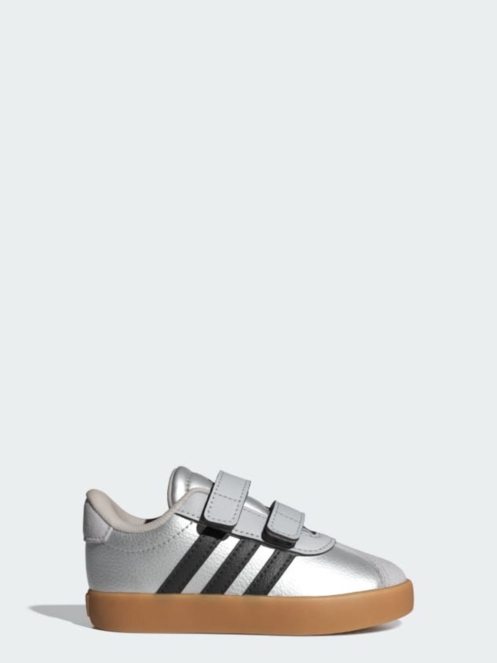 Adidas VL Court 3.0 metallic/black| velcro|Toddler Kids